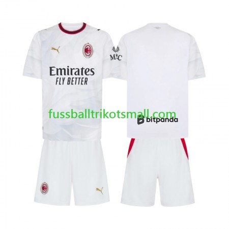 Fußballtrikots AC Mailand Kinder 2026-2027 Kurzarm Auswärts-trikot kaufen